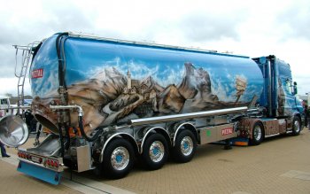 Volvo Truck Wallpaper 4k