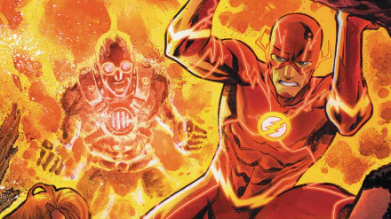 Comic Flash HD Desktop Wallpaper | Background Image