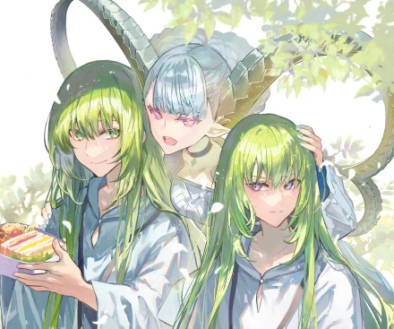 Lancer (Fate/Grand Order) Kingu (Fate/Grand Order) Tiamat (Fate/Grand Order) Anime Fate/Grand Order HD Desktop Wallpaper | Background Image