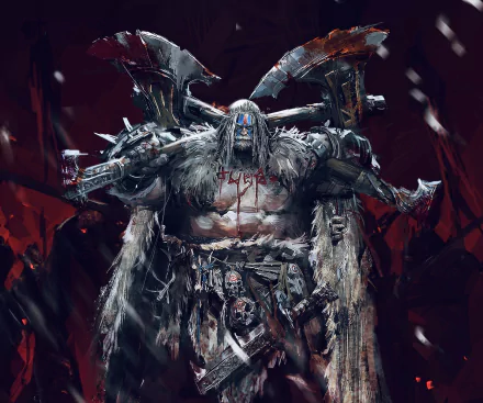 dark warrior HD Desktop Wallpaper | Background Image