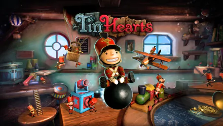 video game Tin Hearts HD Desktop Wallpaper | Background Image