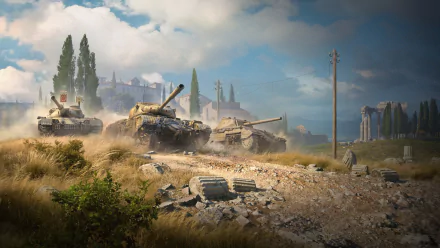 video game World of Tanks HD Desktop Wallpaper | Background Image