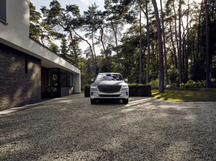 vehicle Genesis GV80 HD Desktop Wallpaper | Background Image