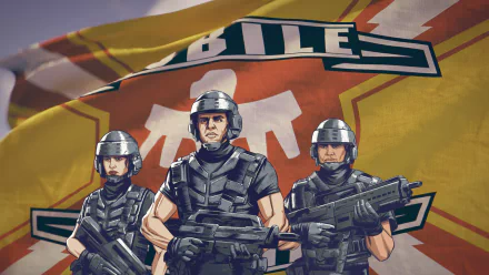 video game Starship Troopers: Terran Command HD Desktop Wallpaper | Background Image