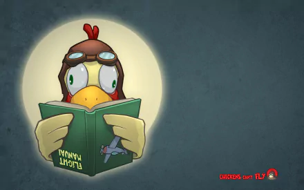 video game Chickens Can't Fly HD Desktop Wallpaper | Background Image