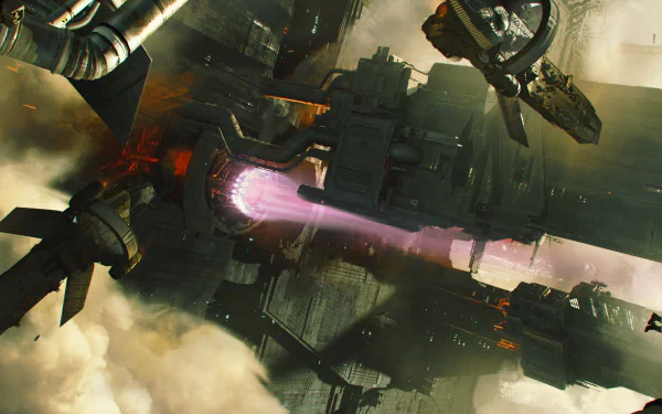 Sci Fi space station HD Desktop Wallpaper | Background Image