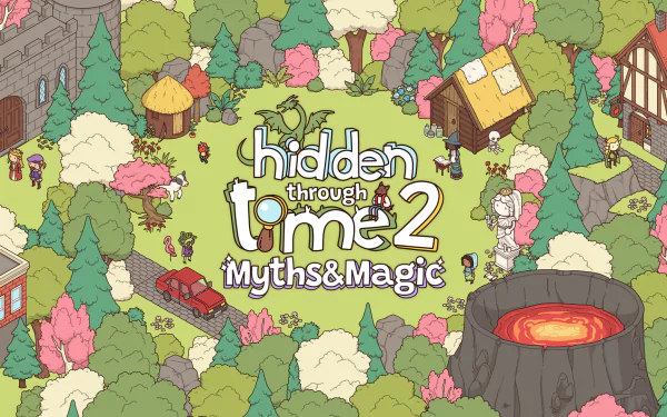 video game Hidden Through Time 2: Myths & Magic HD Desktop Wallpaper | Background Image