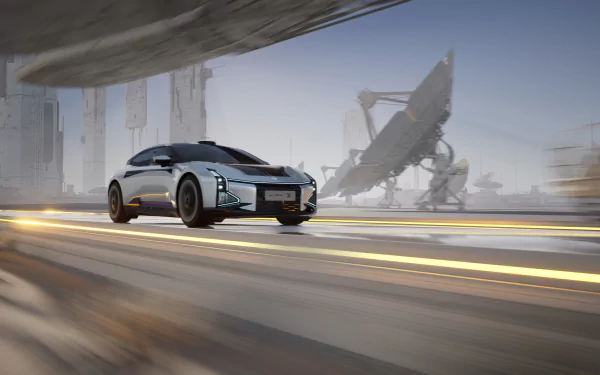 vehicle HiPhi Z HD Desktop Wallpaper | Background Image