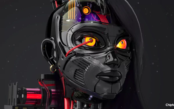  Chiptos X Robot Woman Female Computer Part Robots