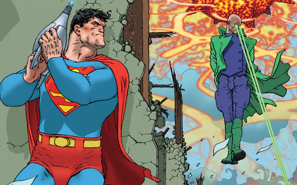 Comic All Star Superman HD Desktop Wallpaper | Background Image