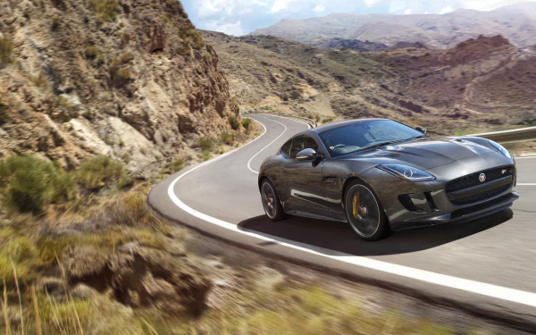 vehicle Jaguar F-Type R Coupe HD Desktop Wallpaper | Background Image