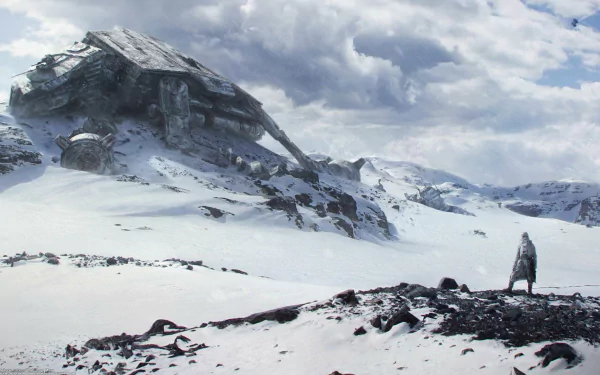 snowtrooper AT-AT Walker Sci Fi Star Wars HD Desktop Wallpaper | Background Image