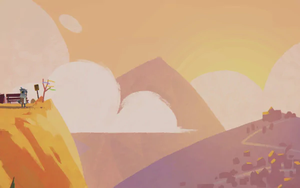 video game Fall of Porcupine HD Desktop Wallpaper | Background Image