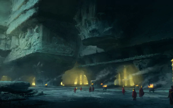 fantasy temple HD Desktop Wallpaper | Background Image