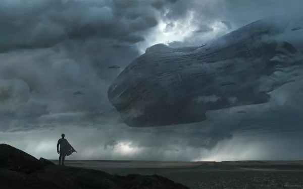 Sci Fi spaceship HD Desktop Wallpaper | Background Image