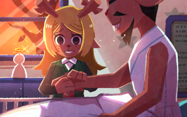 Noelle Holiday video game deltarune HD Desktop Wallpaper | Background Image