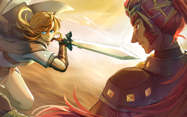 Link video game The Legend of Zelda: Tears of the Kingdom HD Desktop Wallpaper | Background Image