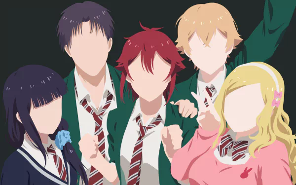 Carol Olston Kousuke Misaki Tomo Aizawa Junichirou Kubota Misuzu Gundou Anime Tomo-chan Is a Girl! HD Desktop Wallpaper | Background Image