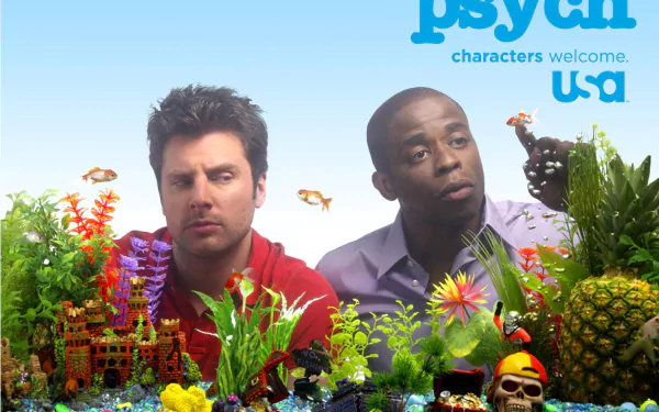 TV Show Psych HD Desktop Wallpaper | Background Image
