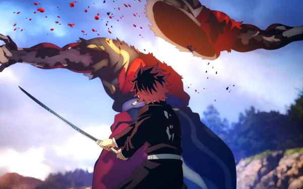  Tanjiro Kamado vs Hantengu