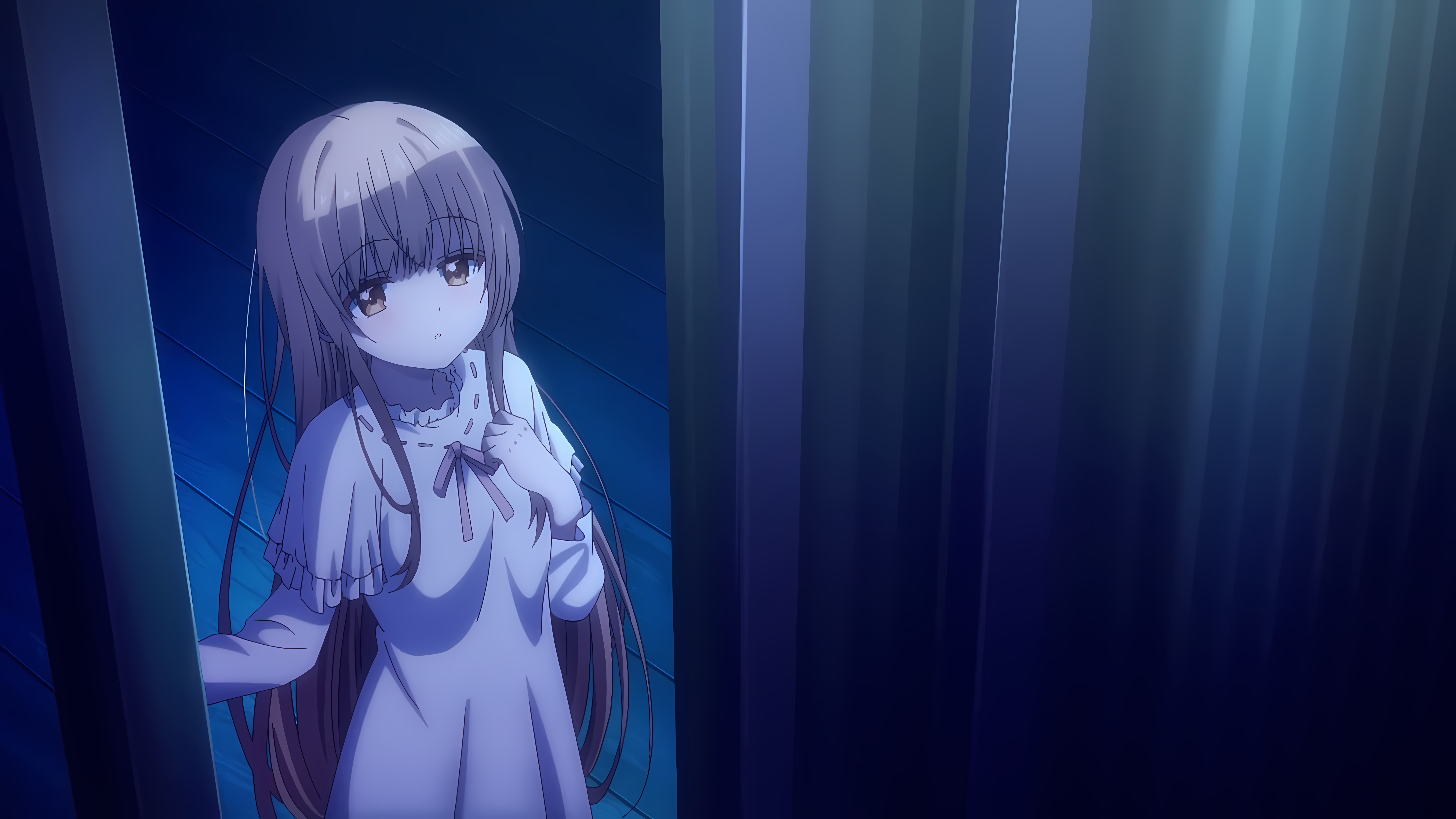 Mahiru Shiina from The Angel Next Door Spoils Me Rotten anime featured in an HD desktop wallpaper and background.