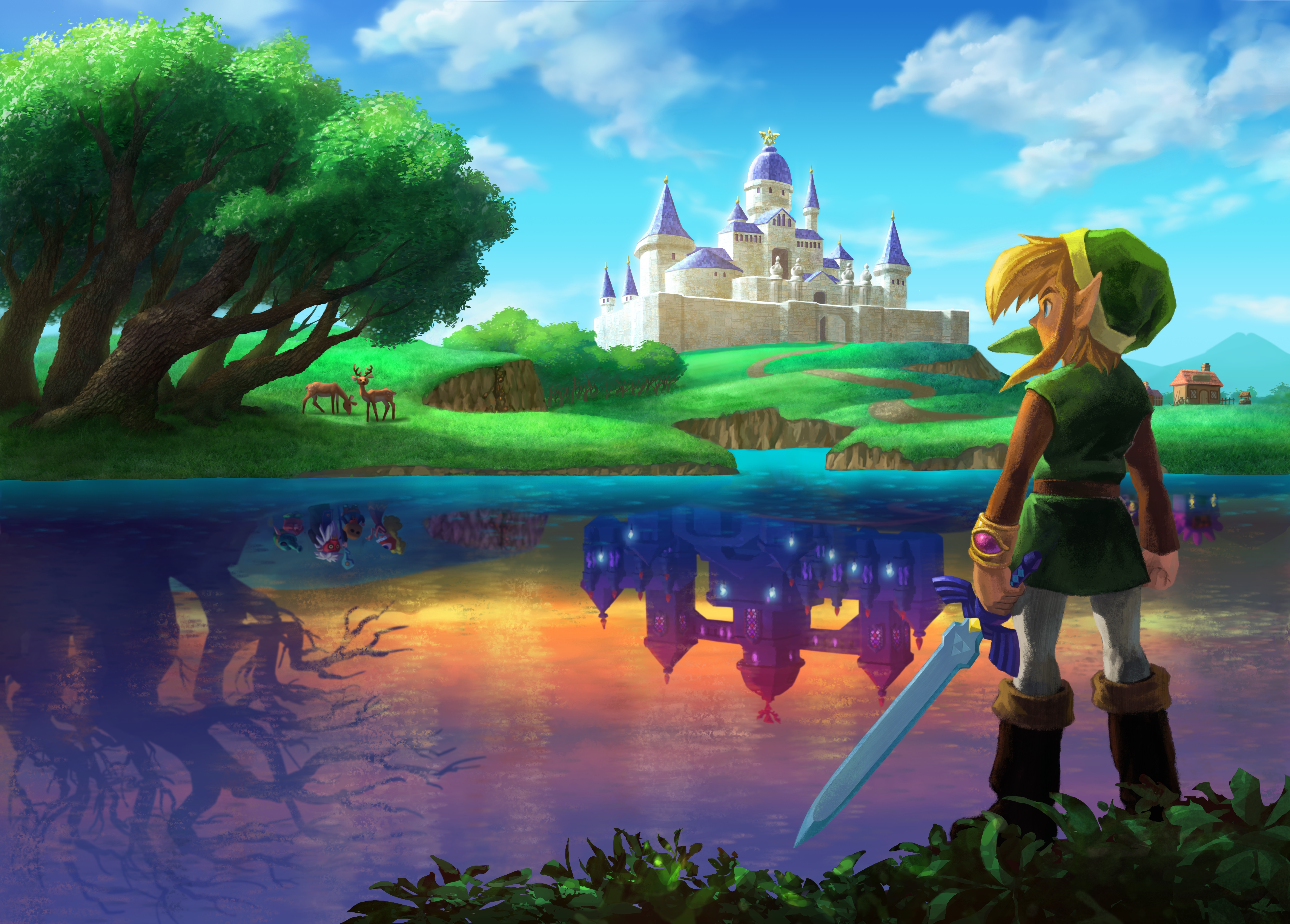 Steam Workshop::The Legend Of Zelda : A Link Between Worlds Hyrule/Lorule  Wallpaper