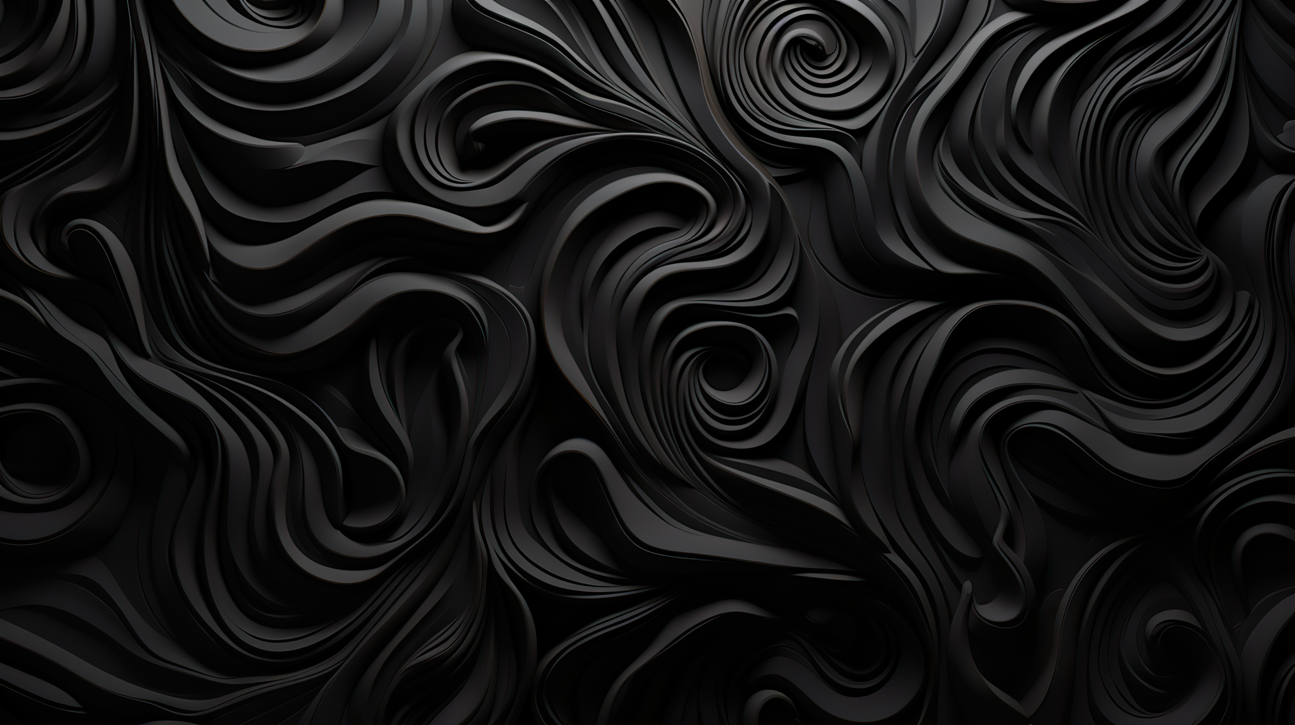 Oscuro negro 3D 4K cubos Fondo de pantalla HD  Wallpaperbetter