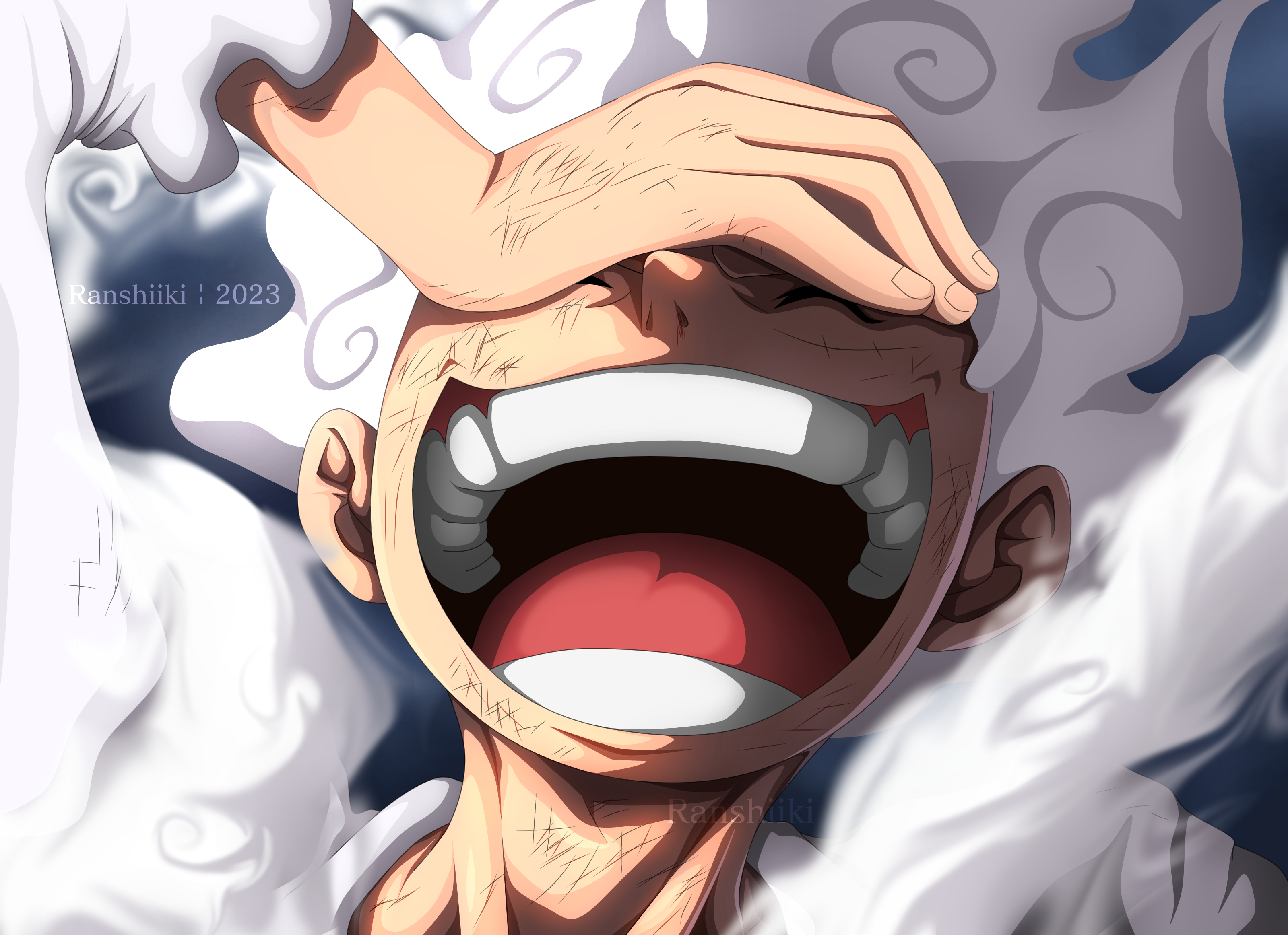 Monkey D. Luffy - Gear 5 by ginger