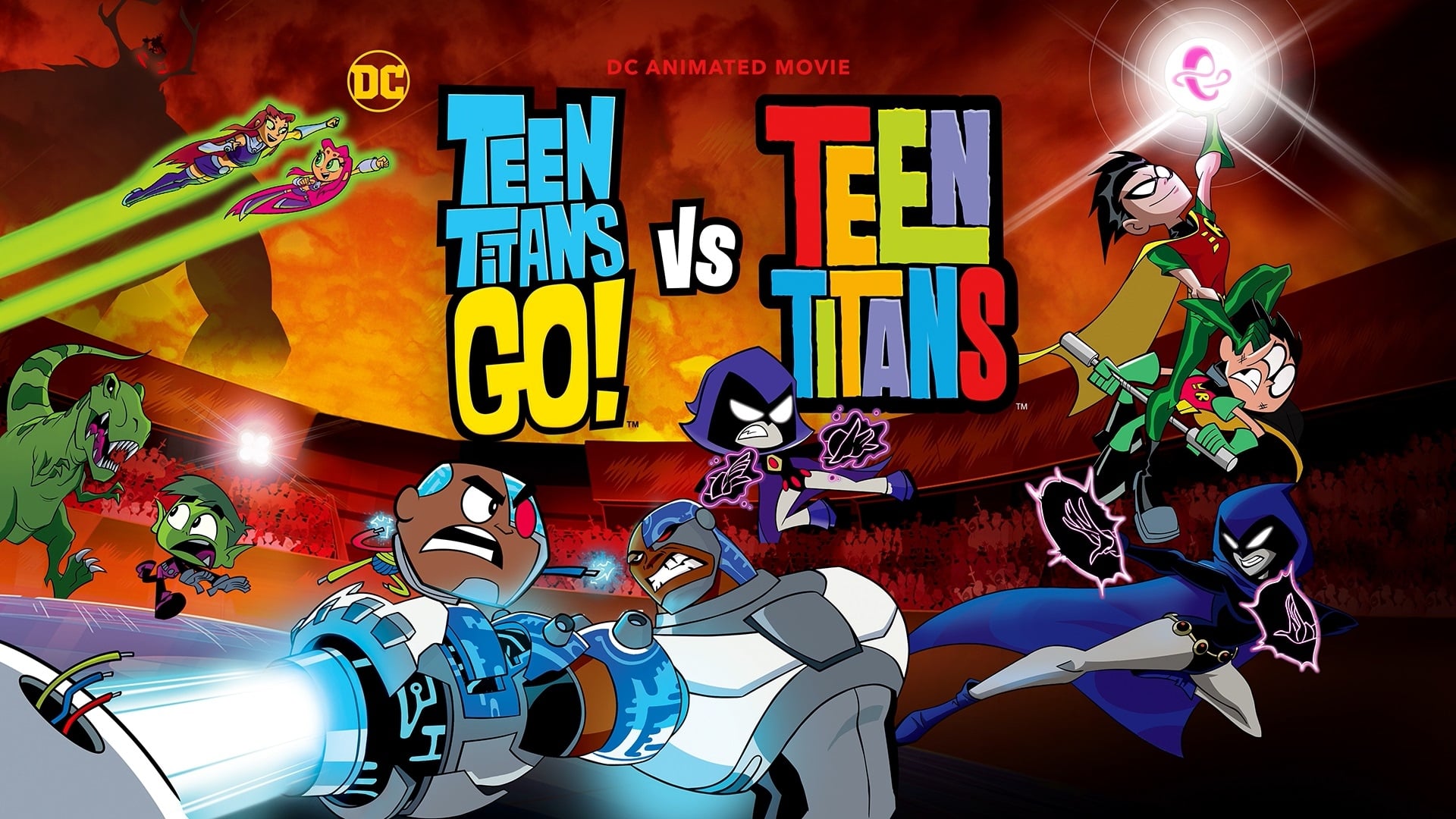 Movie Teen Titans Go! vs. Teen Titans HD Wallpaper | Background Image