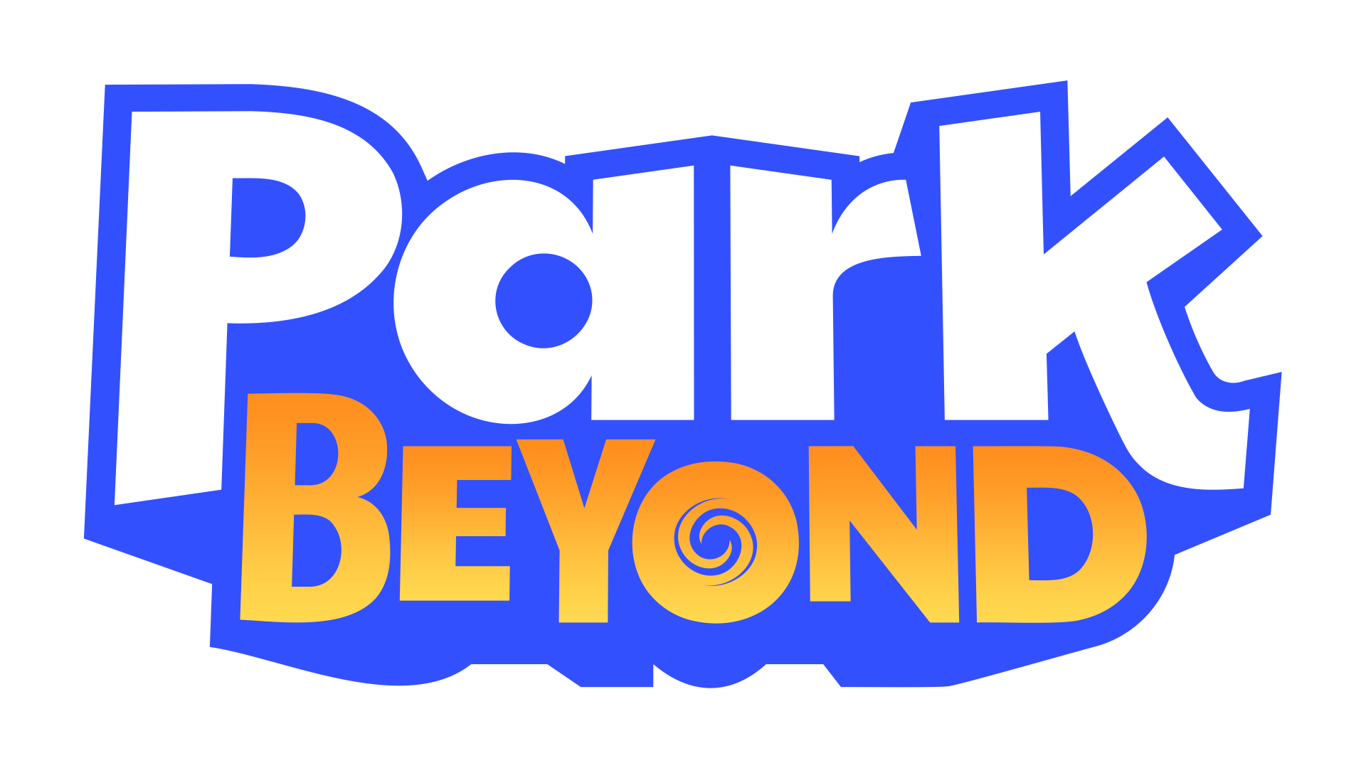 HD desktop wallpaper featuring the colorful logo of the video game Park Beyond on a transparent background.