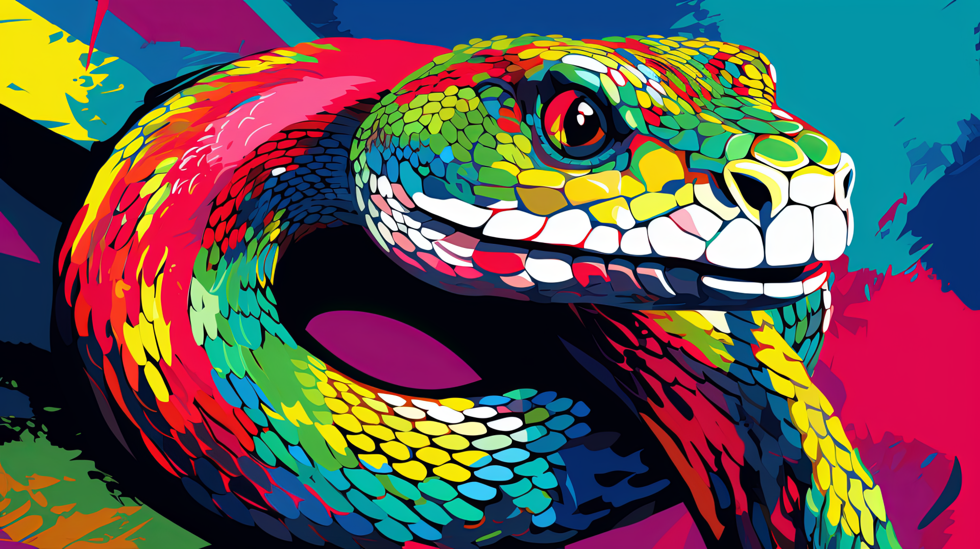 Beautiful Green Wild Snake Wallpaper Download  HD Wallpapers