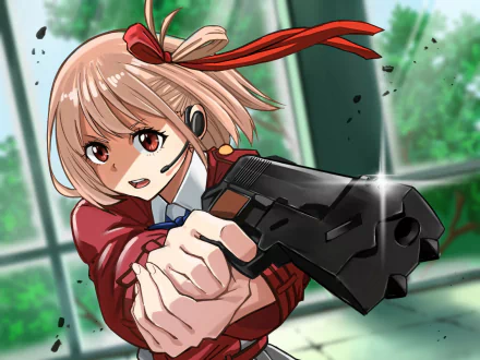  Chisato Nishikigi by ekakibito