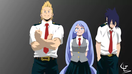 Nejire Hado Mirio Togata Anime My Hero Academia HD Desktop Wallpaper | Background Image