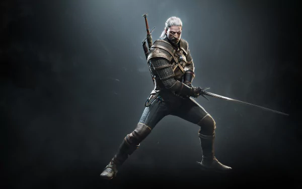  The Witcher 3: Wild Hunt (2015) - Official Steam Trading Card Wallpaper