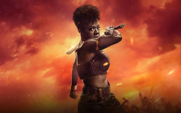 movie The Woman King HD Desktop Wallpaper | Background Image