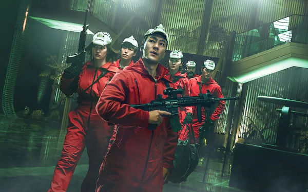 TV Show Money Heist: Korea - Joint Economic Area HD Desktop Wallpaper | Background Image
