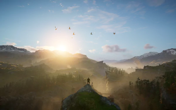 Assassin's Creed Valhalla: Dawn of Ragnarok video game Assassin's Creed Valhalla HD Desktop Wallpaper | Background Image