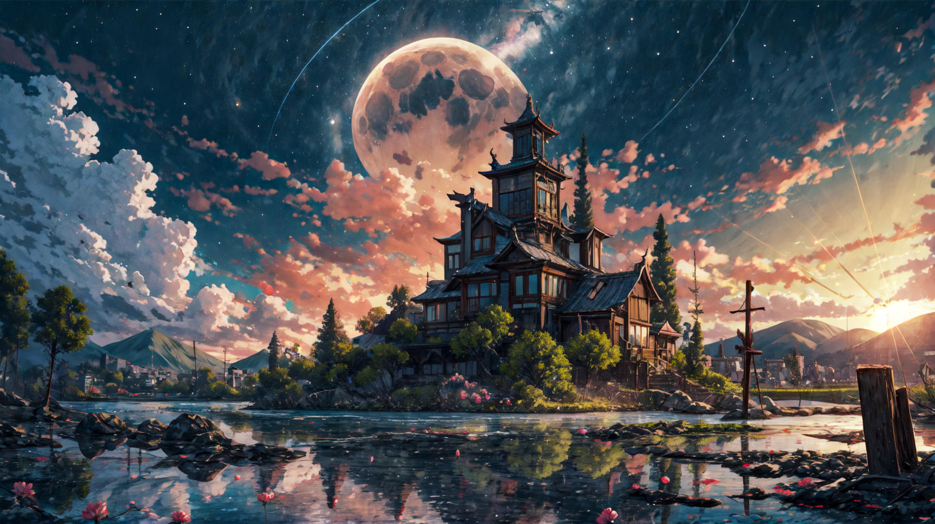 Fantasy Castle HD Wallpaper by xETLxMimicx
