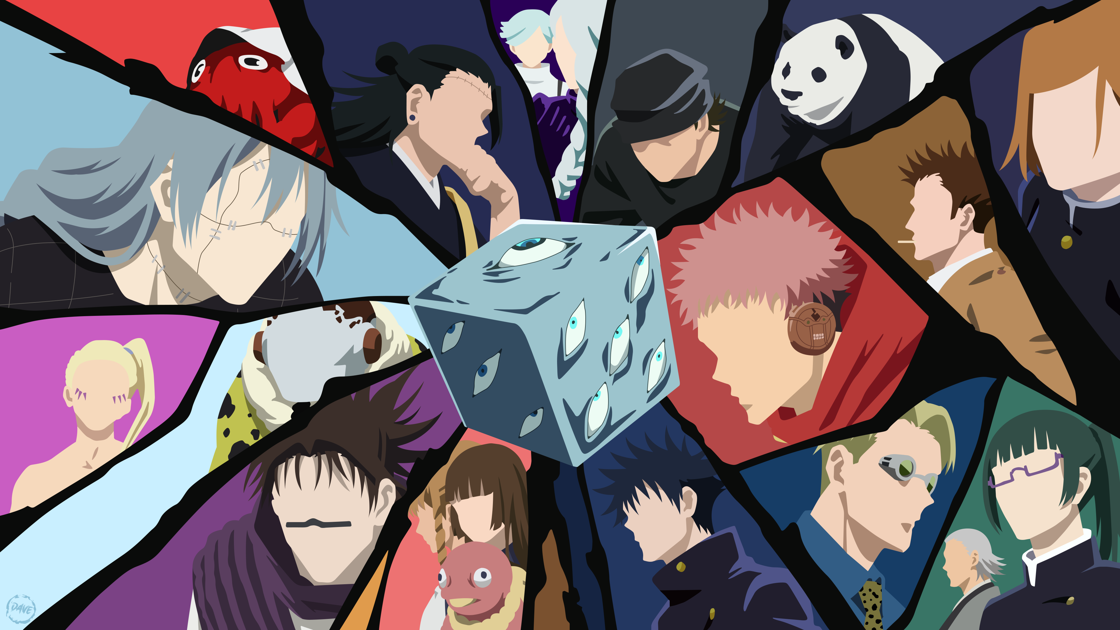 Jujutsu Kaisen Anime Characters Wallpaper 4K #7.3214