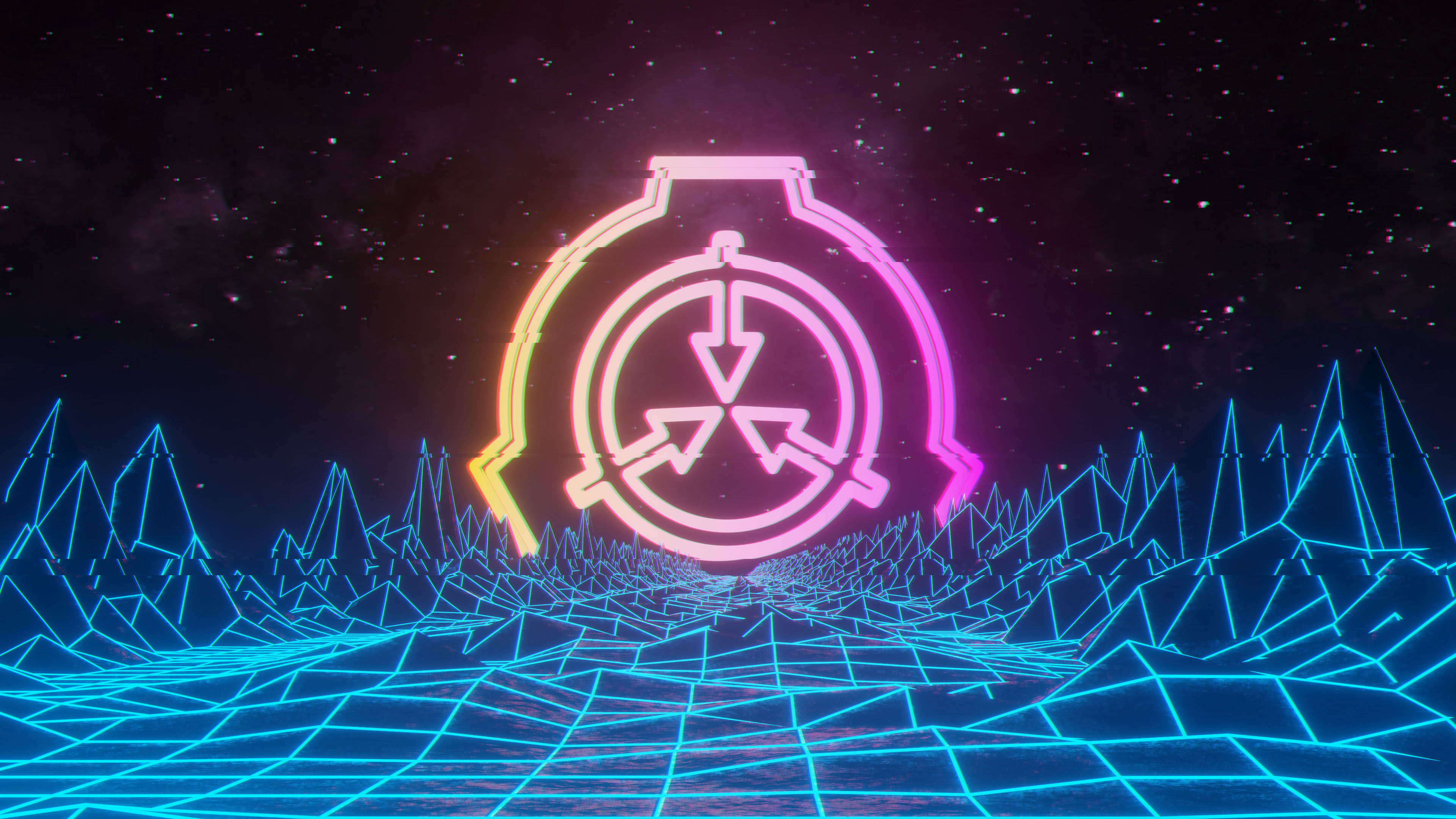 Download Vaporwave Space SCP Foundation 4k Ultra HD Wallpaper by ...