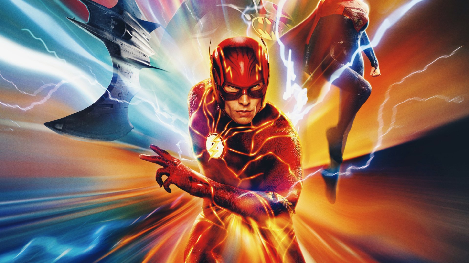 The Flash 2023 HD Wallpaper - Zoom into the Speedster!