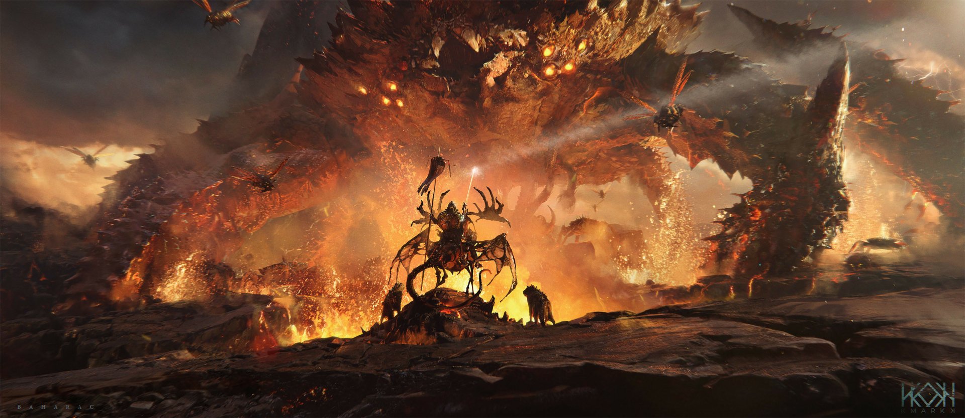 Download Fantasy Creature HD Wallpaper by Mark Kolobaev