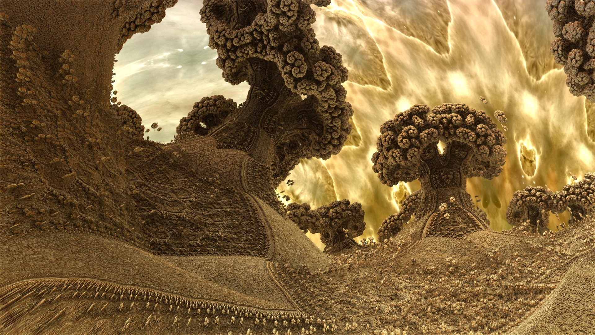 8k 3d Trippy Psychedelic Space Fractal by Dr-Pen