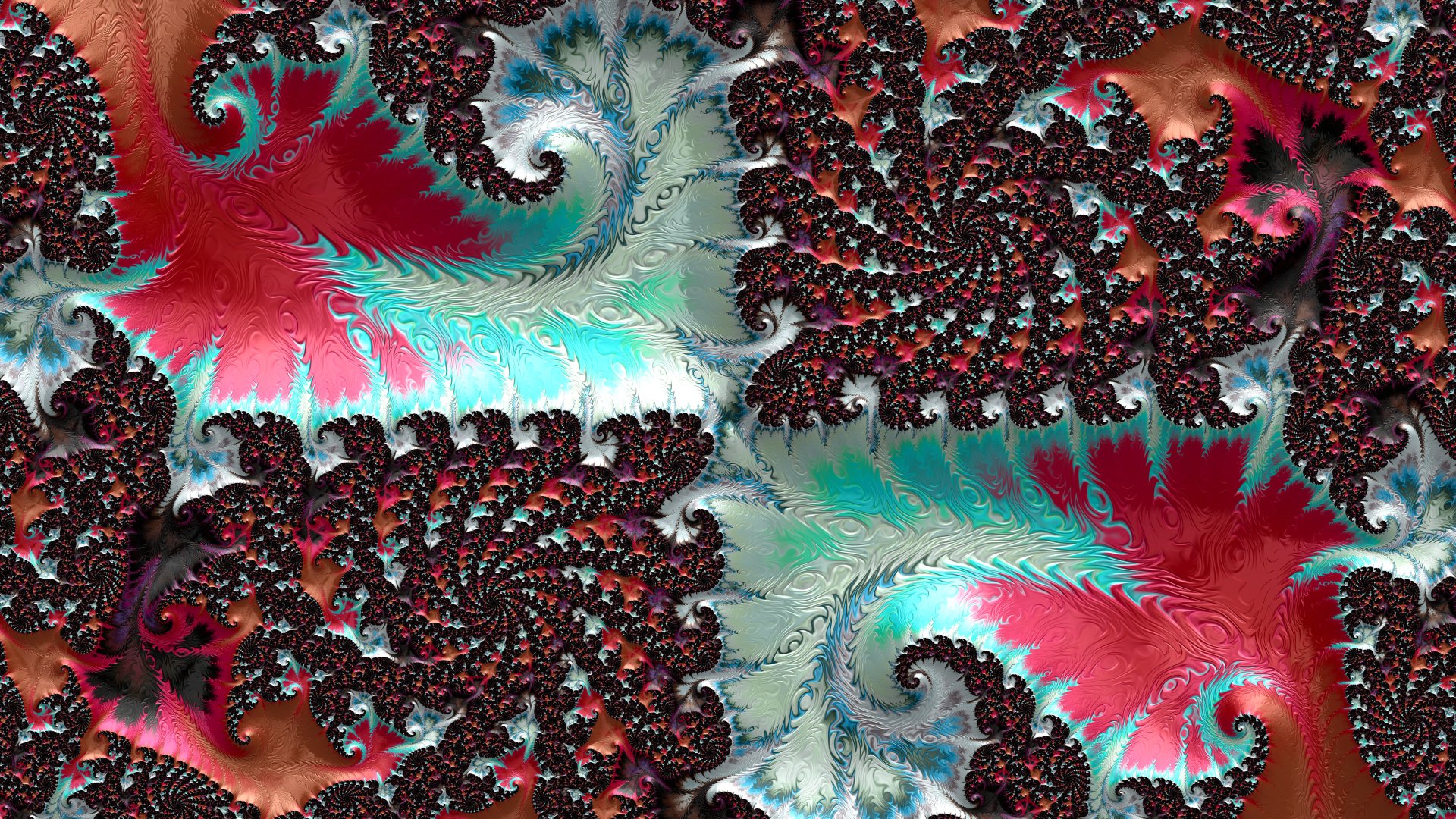 8k Trippy Psychedelic Fractal Wallpaper by Dr-Pen