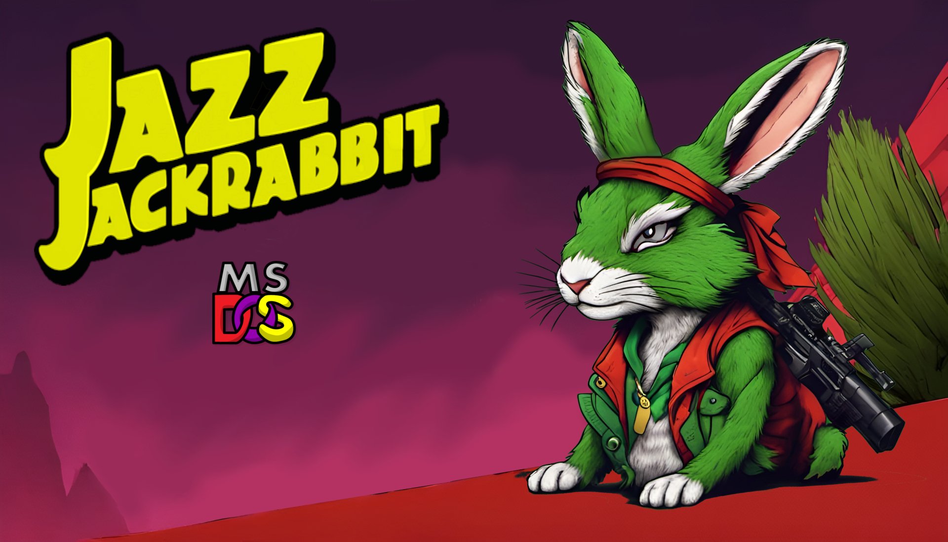 Jazz Jackrabbit MS-DOS by kingbonj