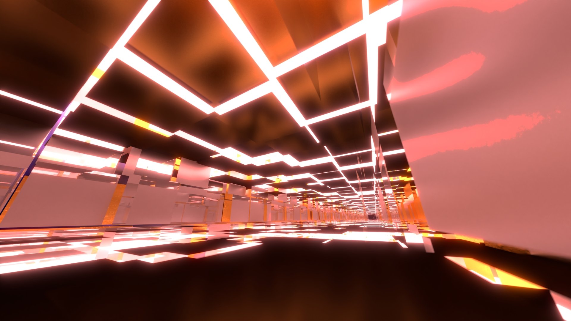 Orange and Bronze Tunnels by Dr-Pen
