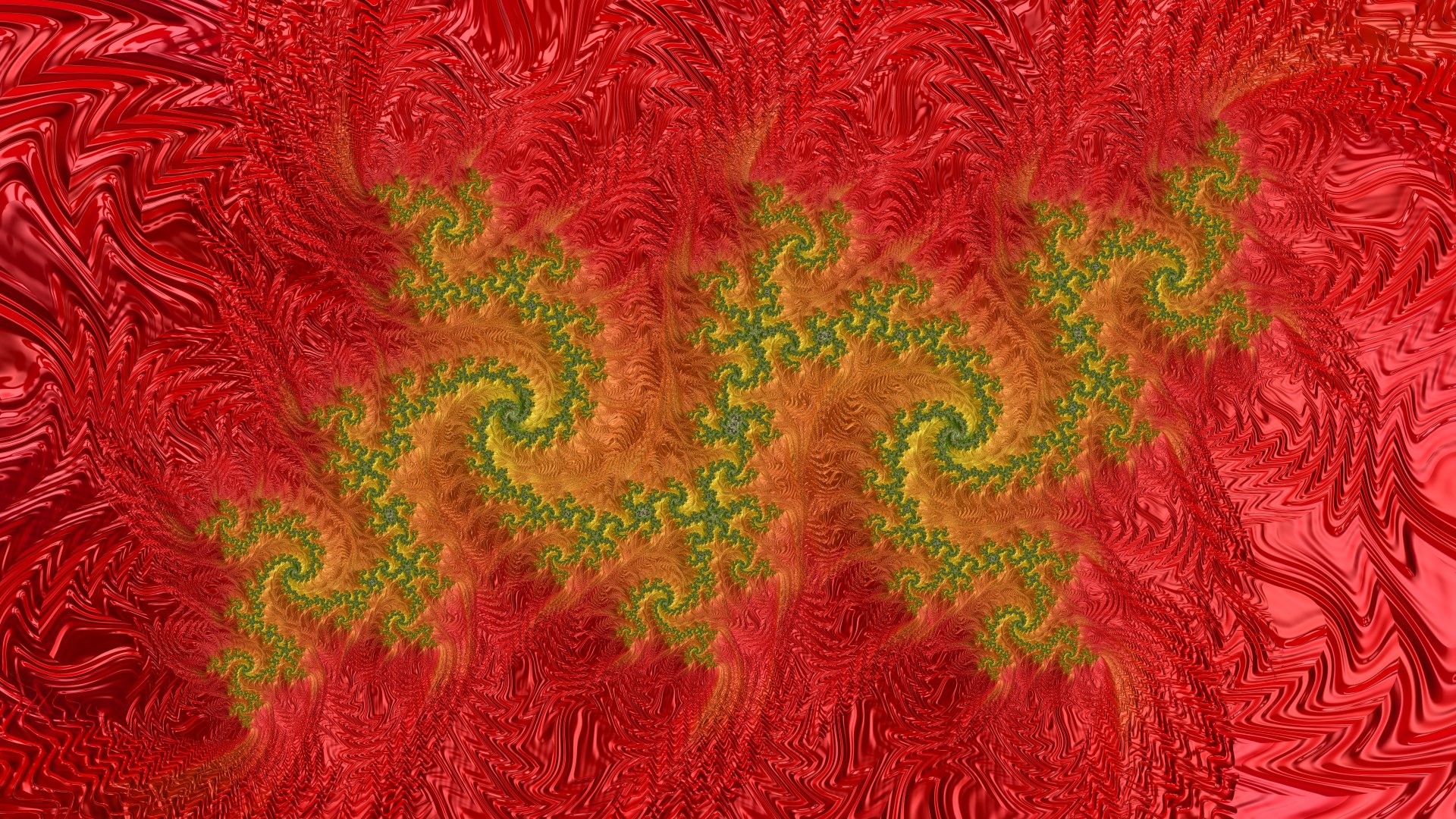 8k Trippy Psychedelic Fractal Wallpaper by Dr-Pen