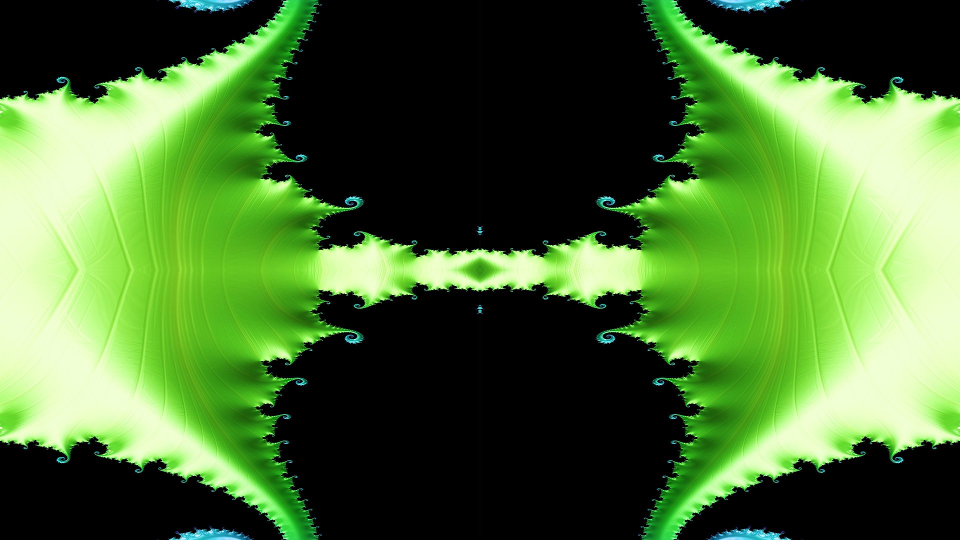 Trippy Psychedelic Fractal Wallpaper by Dr-Pen