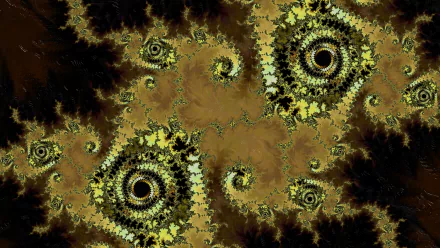  8k Trippy Psychedelic Fractal Wallpaper