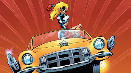 Comic Stargirl HD Desktop Wallpaper | Background Image